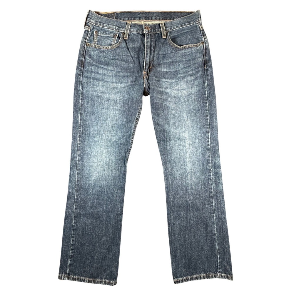 Levis 527 Slim Bootcut Jeans Mens 33x30 Blue Denim Medium Wash 05527-4257